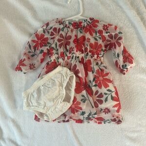 Carters 2 piece dress 3 month